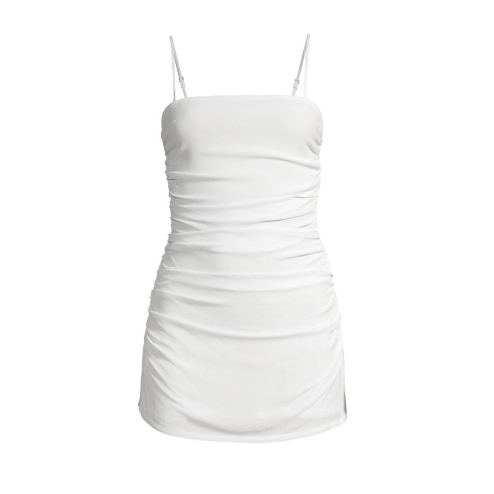 WeWoreWhat Ronnie Ruched Bodycon Dress